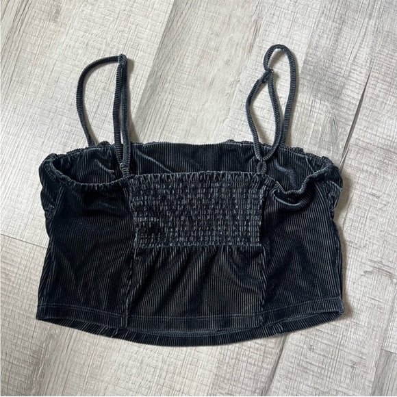 URBAN OUTFITTERS UO Eden Ruched Cami Vest In Blue/Navy Size Large - Picture 6 of 11